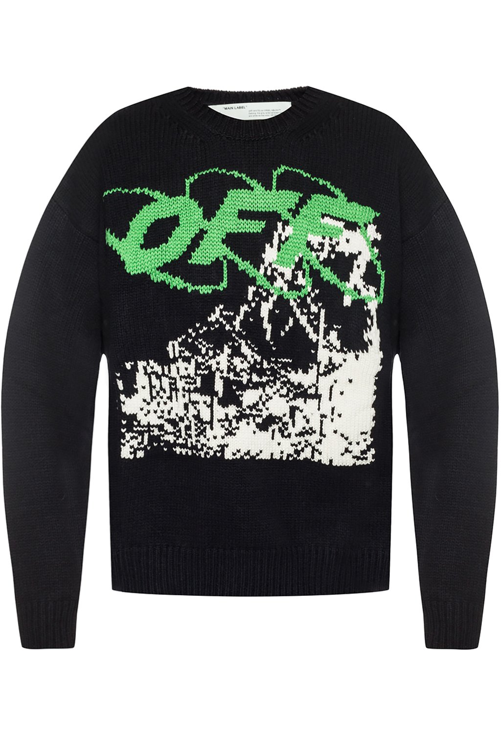 Black Jacquard sweater Off-White - Vitkac Canada